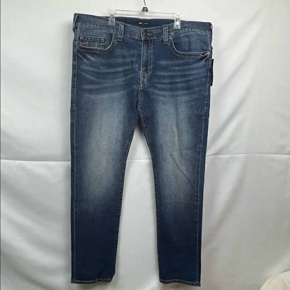 True Religion Geno Relaxed Slim Big T No Flap Jeans NWT